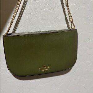 Kate Spade Olive Green Crossbody Bag
